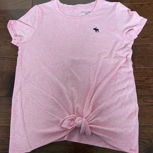 abercrombie kids-girls front side tie t-shirt